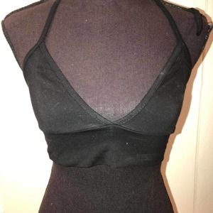 Black bralette nwot great condition